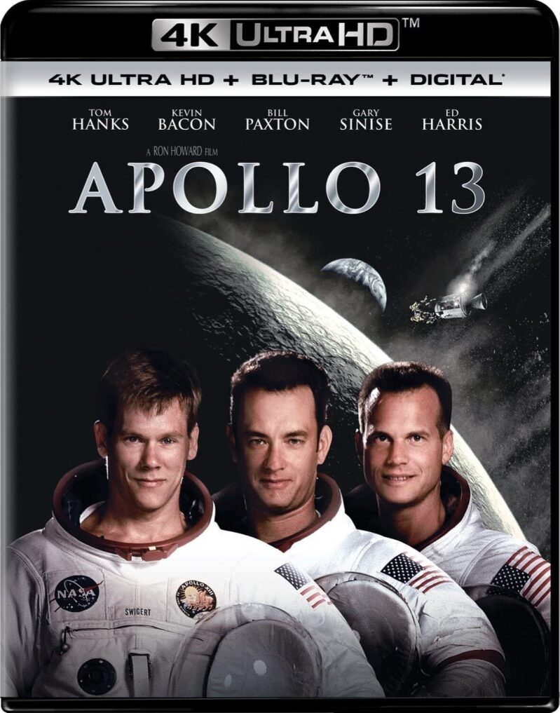 Apollo 13 4K UHD + Blu-ray + Digital - Unmissable Space Adventure