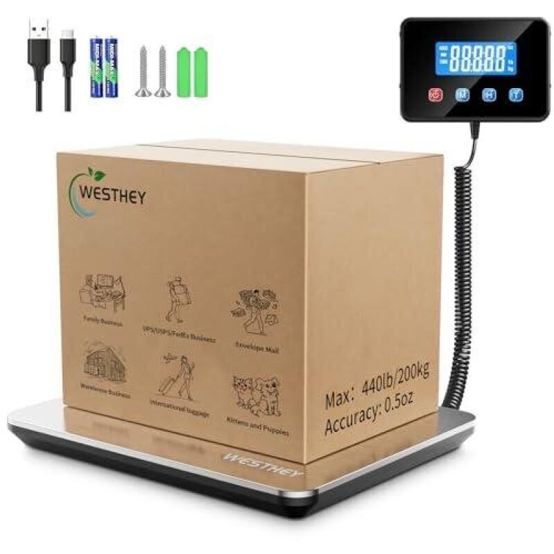 High Precision Digital Scale 440lb/200kg with 50% Discount