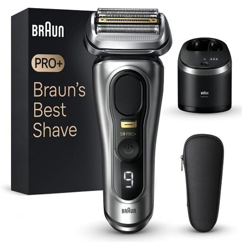 Braun 9 PRO+ 9567cc Shaver: Premium Dual-Use Razor with Cleaning Station