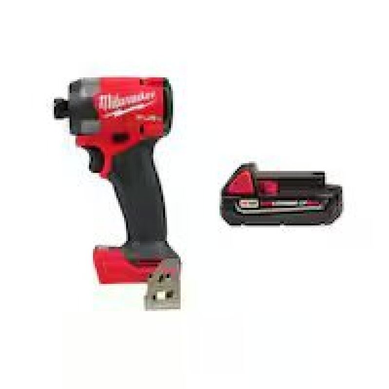 Milwaukee M18 FUEL 18V Cordless 1/4 in. Hex Impact Driver with Battery