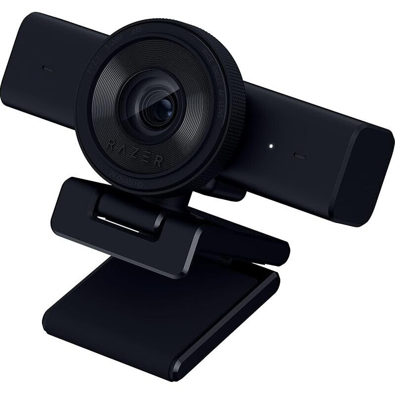 Razer Kiyo V2 X Streaming Webcam: Crystal Clear 1440p 60 FPS Video