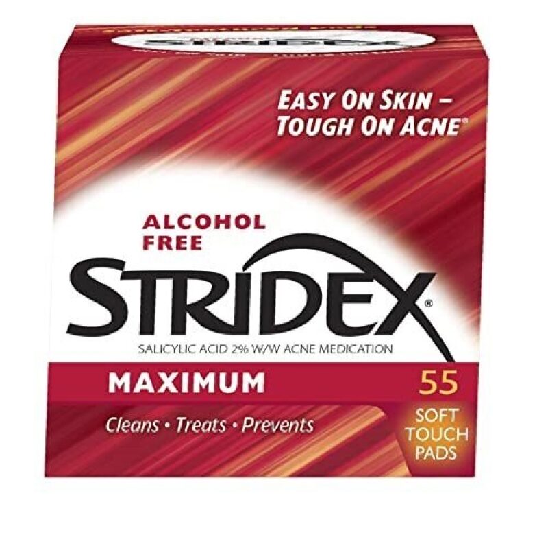 Stridex Maximum Strength Acne Treatment Pads - Affordable and Effective