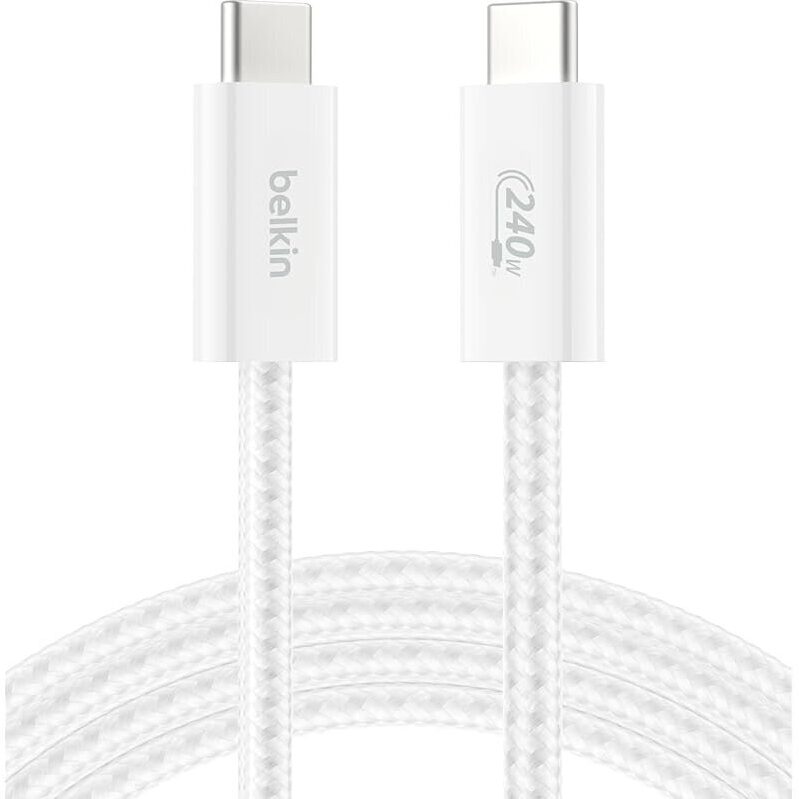High-Speed Belkin USB-C to USB-C Cable - 6.6ft