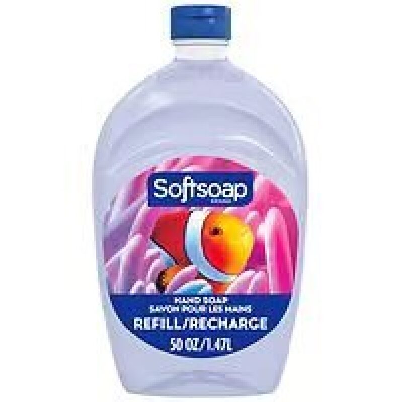 Softsoap Liquid Hand Soap Refill Aquarium 50oz - Brighten Your Day with Fresh Scent