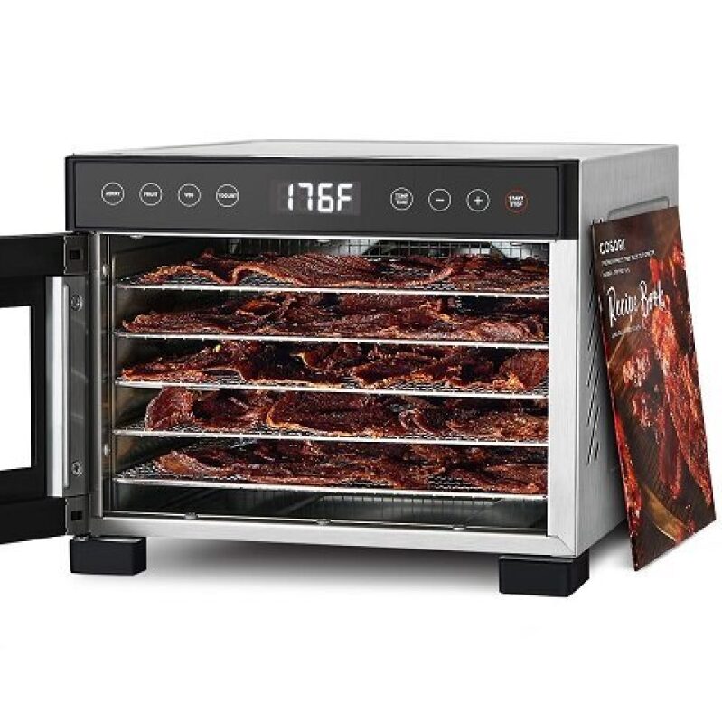 COSORI Stainless Steel Food Dehydrator, 5-Layer, On Sale for $99.99