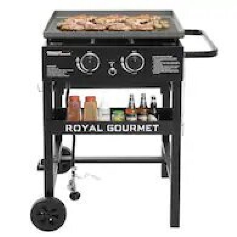 Royal Gourmet 23-in Gas Griddle: Perfect for Large Gatherings