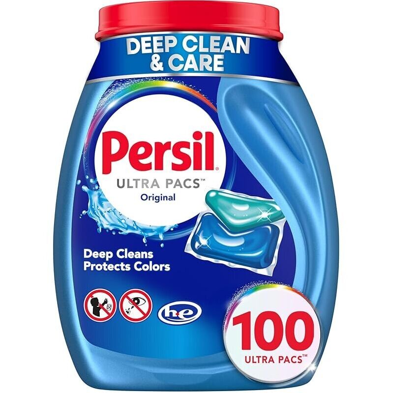 Persil Ultra Pacs Laundry Detergent: Deep Clean & Care