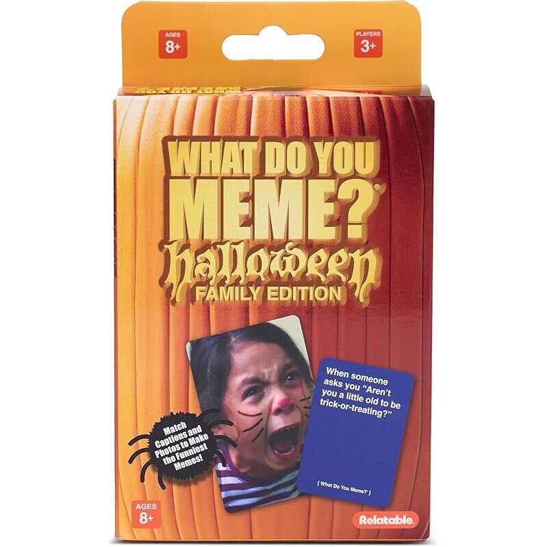 What Do You Meme? Halloween Family Edition - Perfect for Spooky Fun