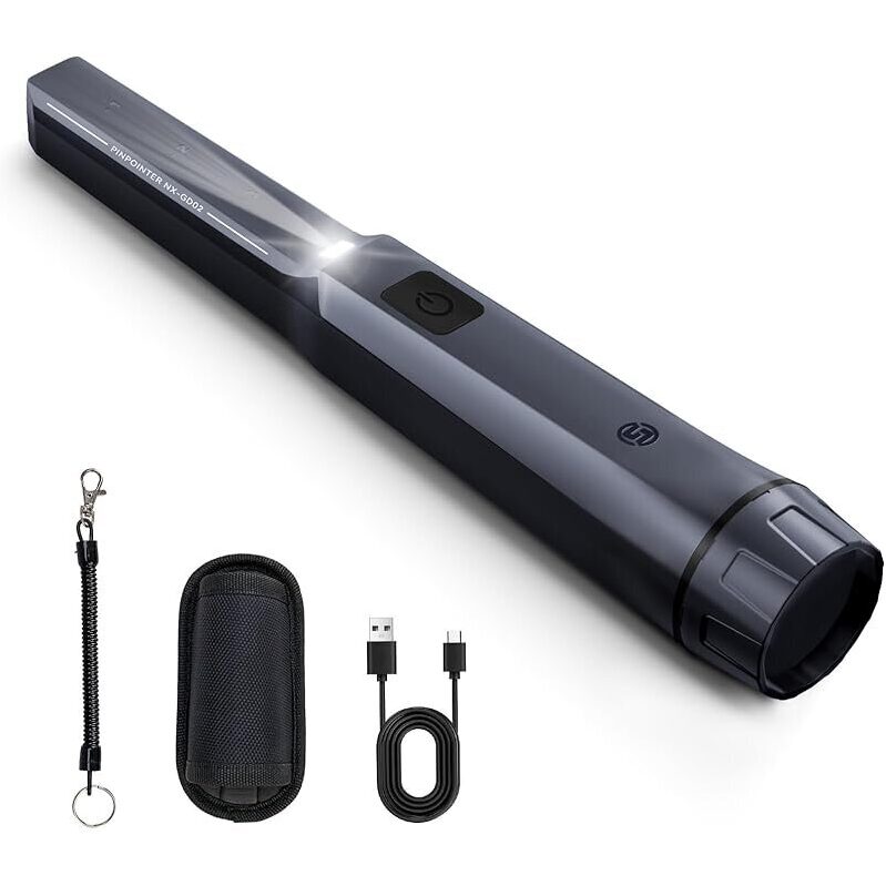 SUNPOW Metal Detector Pinpointer Rechargeable 800mAh Battery