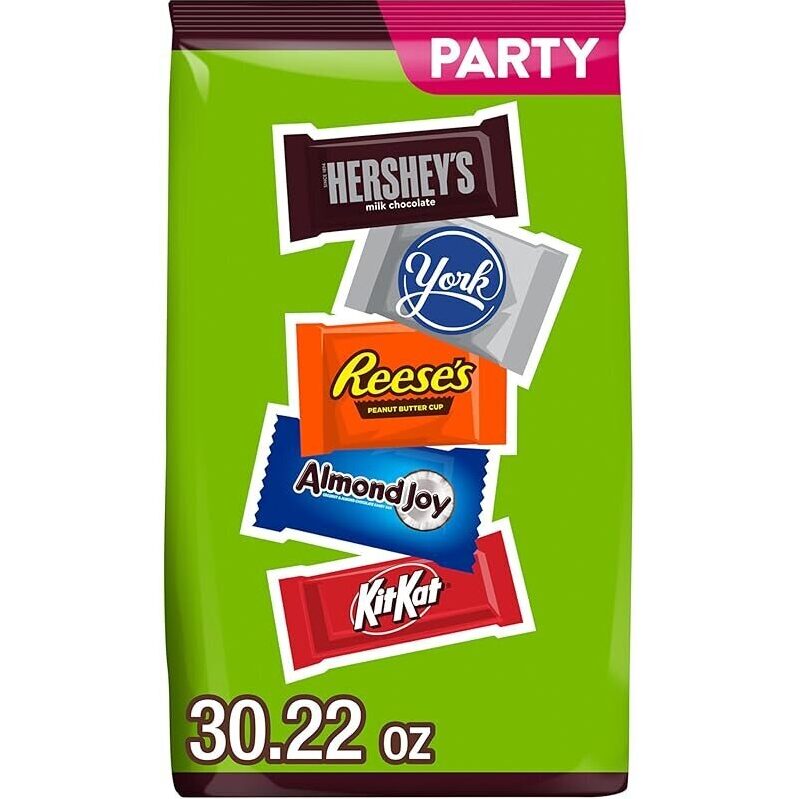 Hershey's Assorted Chocolate Flavored Candy Party Pack - Sweet Treats for Every Occasion