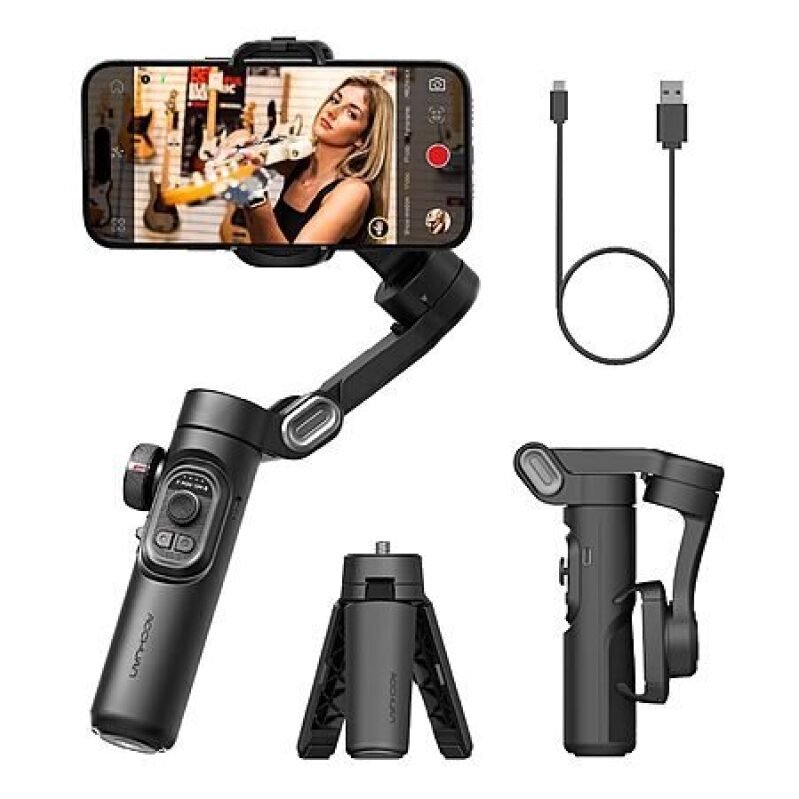 AOCUAN 3-Axis Smartphone Gimbal - Stabilize Your Content Creation