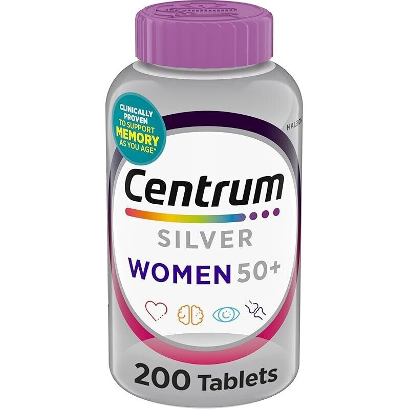 Centrum Silver Women's Multivitamin Tablets - 200 Count