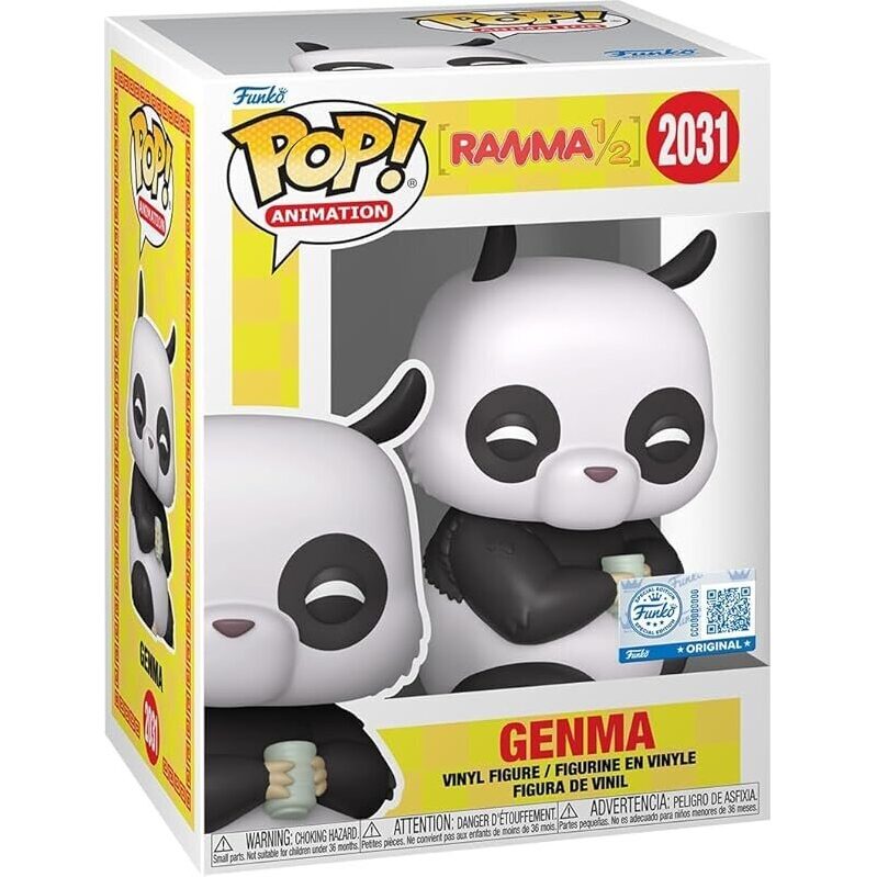 Funko Pop! Animation: Ranma 1/2 Genma Panda Vinyl Figure - Exclusive Collection