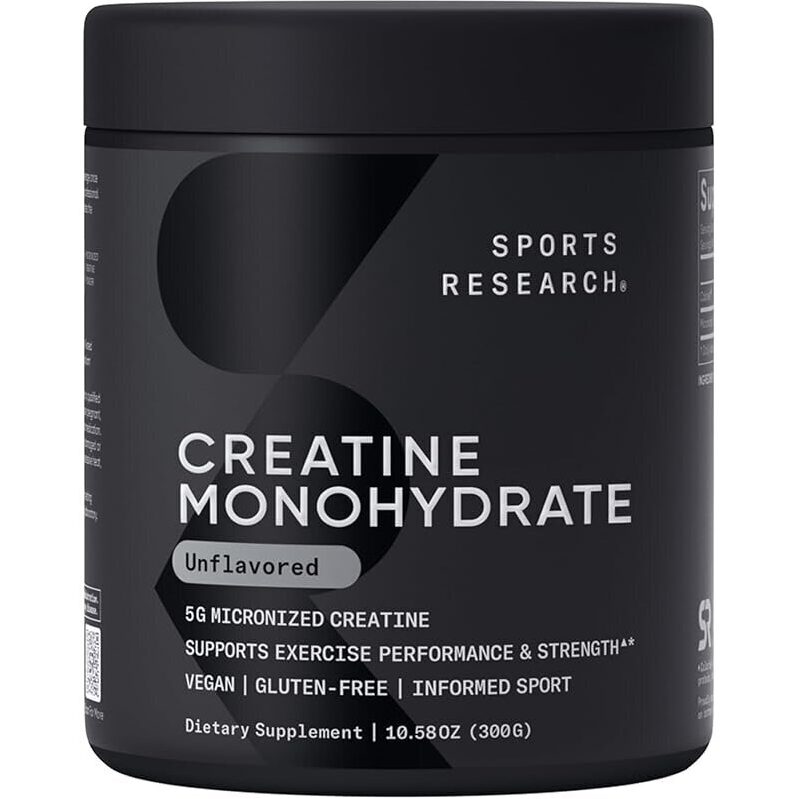 Boost Your Workout with Sports Research Creatine Monohydrate