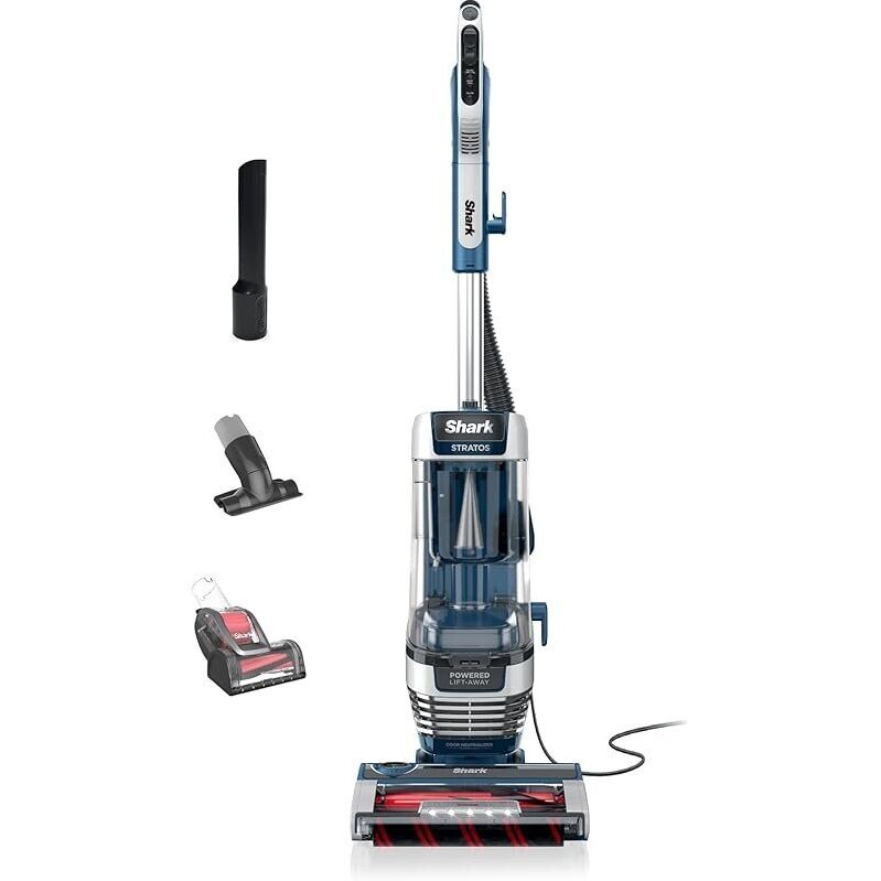 Shark Stratos Upright Vacuum: Ultra-Powerful Suction for Effortless Cleaning