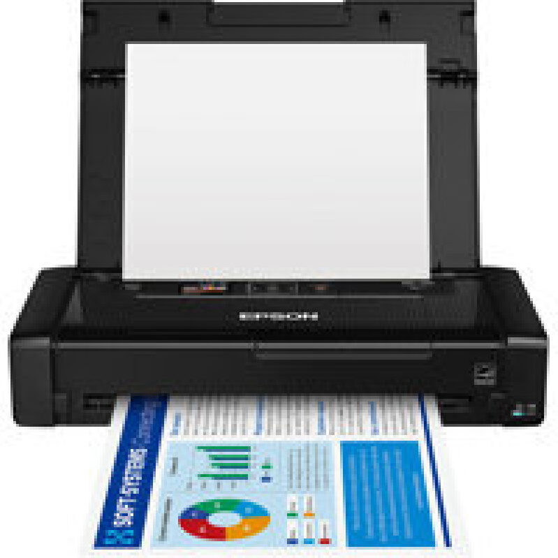 Epson WorkForce WF-110 Wireless Mobile Printer - Compact and Portable Printing Solution