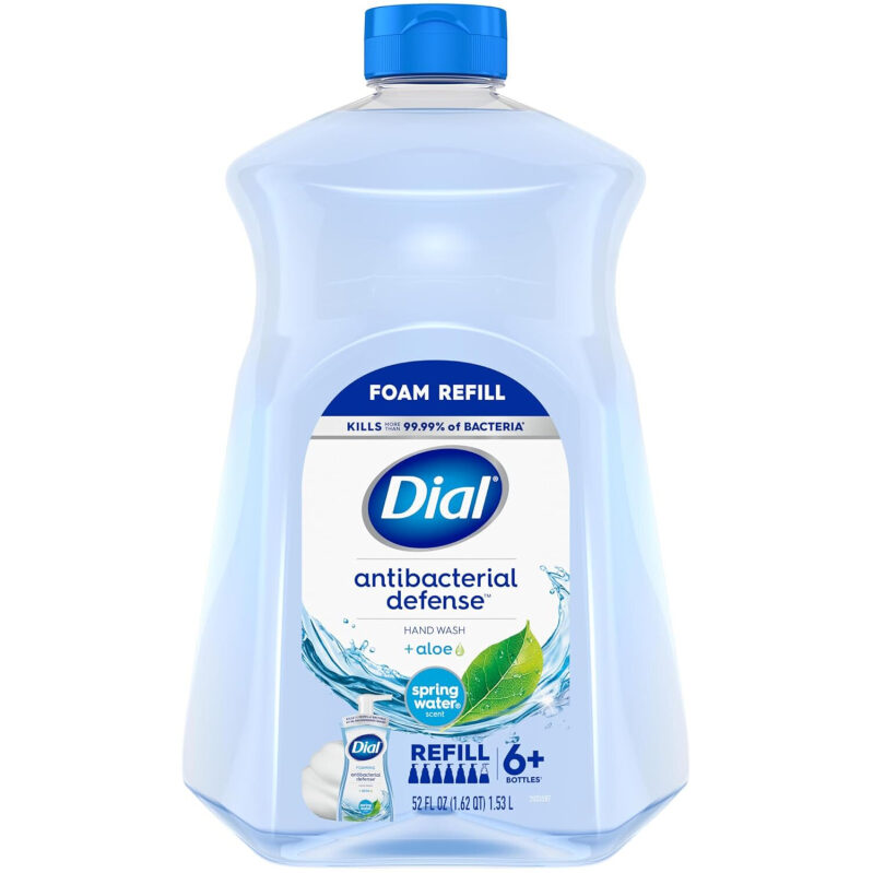 Dial Antibacterial Foam Hand Wash Refill - Spring Water Scent