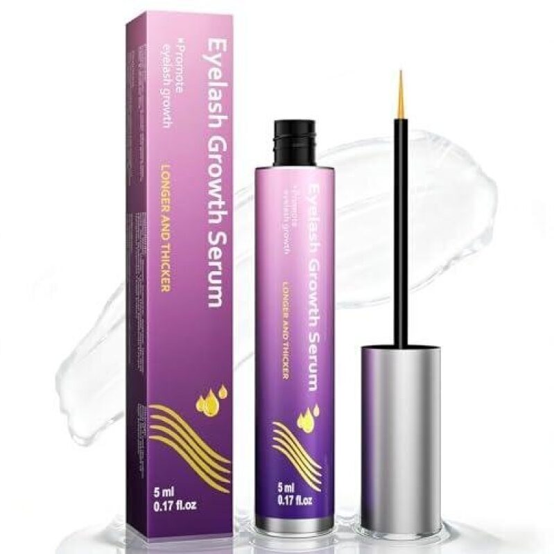Eyelash Growth Serum with Gentle Formula - Longer & Thicker Eyelashes