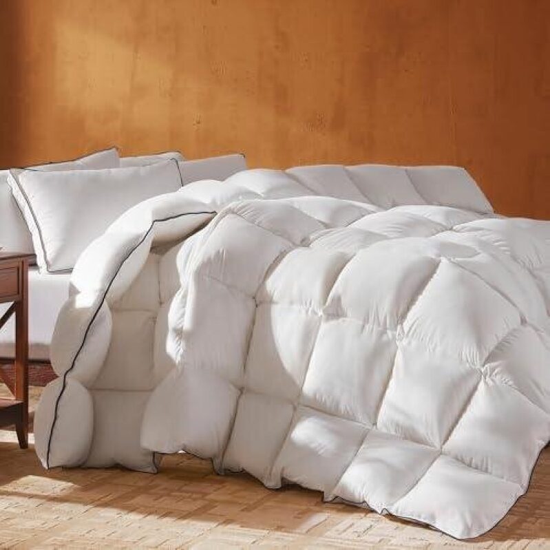 Single Goose Down Comforter 50% OFF - Ultra Soft Bedding