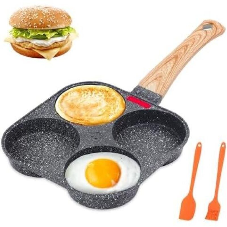 4-Cup Egg Pan Nonstick - 42% OFF