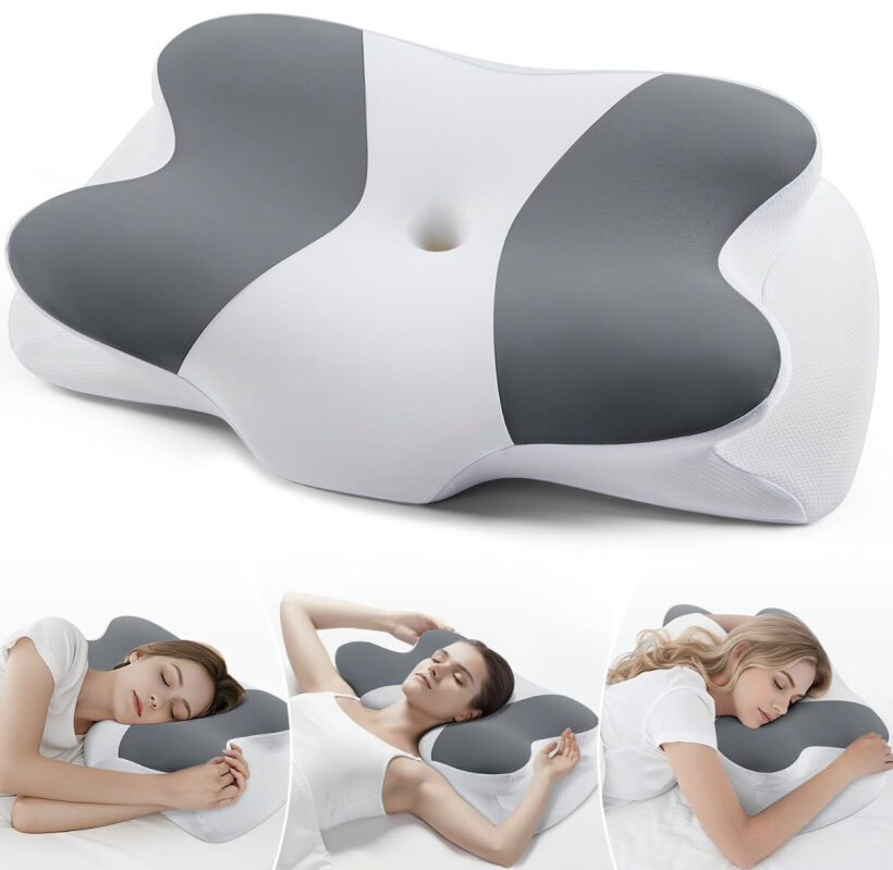 DONAMA Cooling Ergonomic Butterfly Neck Pillow - Prime Deal