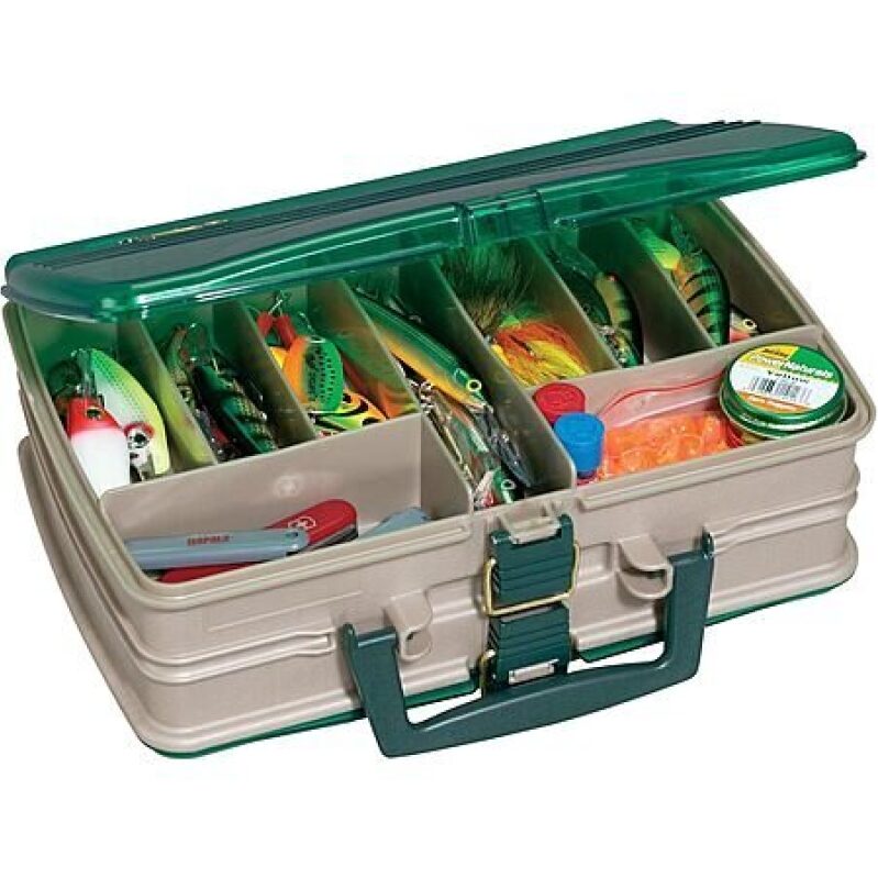Plano Fishing 1120 Double Sided Tackle Satchel with 20 Compartments