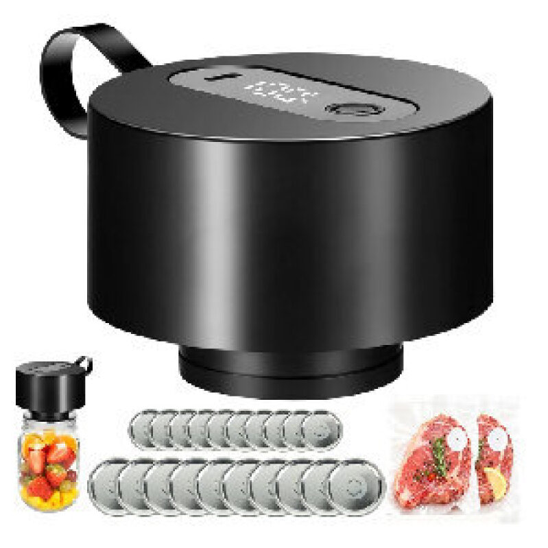 GURITHE Electric Mason Jar Vacuum Sealer Set - Efficient and Safe Food Preservation