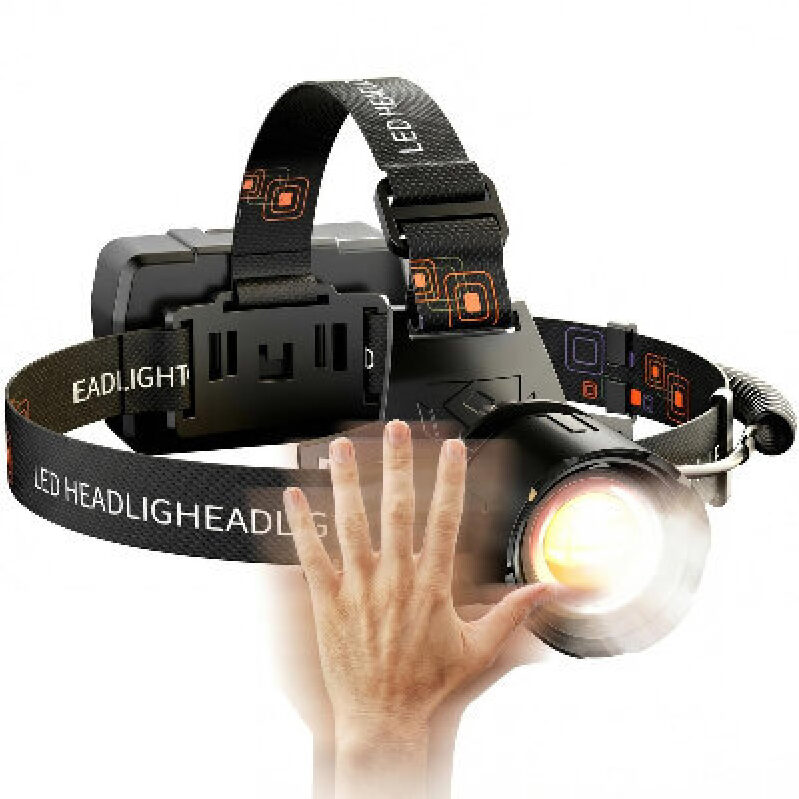 Rechargeable LED Headlamp - Bright, Compact, and Durable for Outdoor Adventures