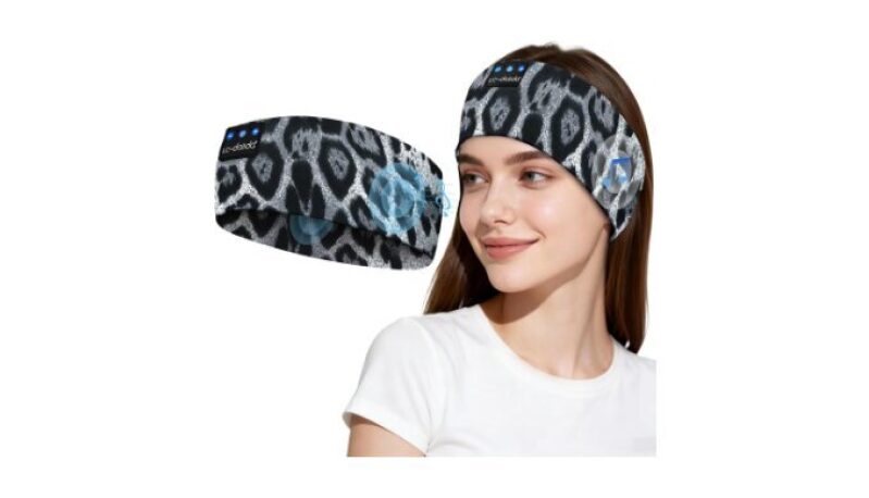LC-dolida Sleep Headphones: Wireless, Breathable, Perfect for Sleep, Workout, Travel
