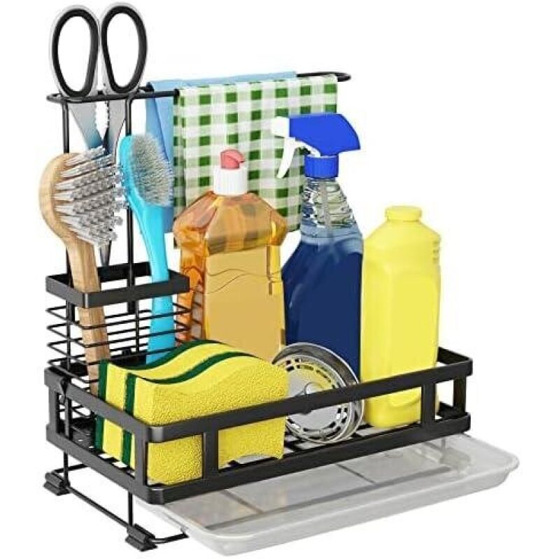 Maximize Your Kitchen Efficiency with Godboat 304 Stainless Steel Sink Organizer - 62% Discount