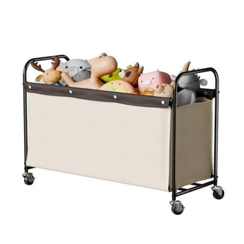 52% Off StorageWorks 135L Metal Wheel Storage Bin - Ultimate Storage Solution
