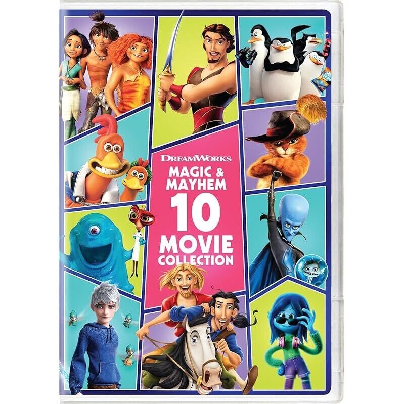 DreamWorks Magic & Mayhem 10-Movie Collection DVD - Unbeatable Value