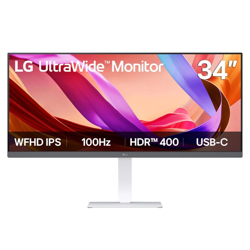 LG 34U530A-W 34-inch UltraWide Monitor - Boost Your Productivity