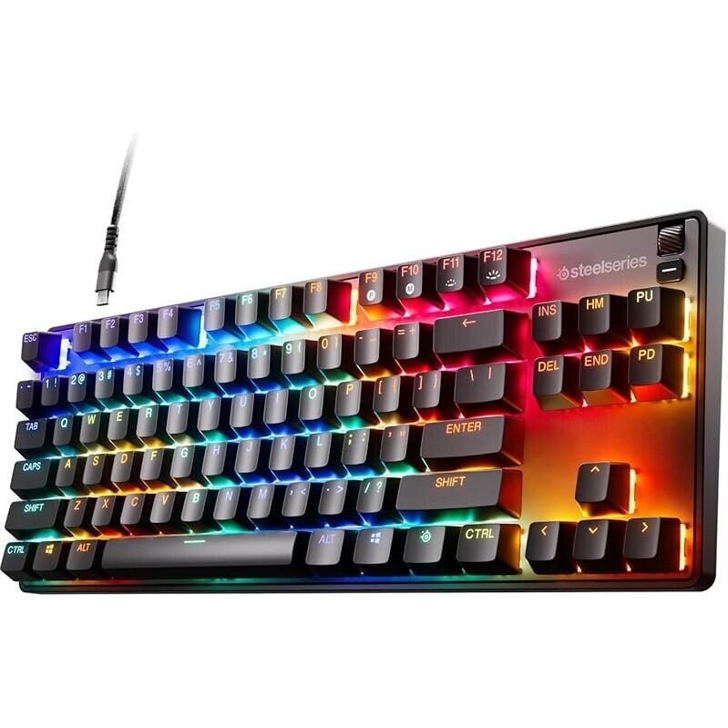 SteelSeries New Apex 9 TKL HotSwap Optical Mini Keyboard: Ultimate Gaming Performance