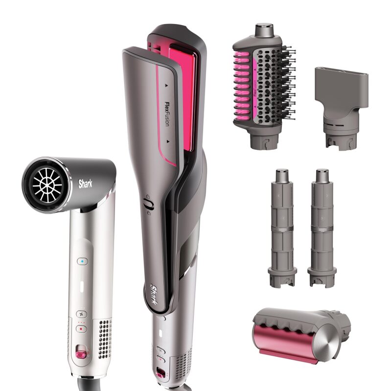 Shark Flex Fusion Hair Straightener & Powerful Hair Dryer - Ultimate Style Solution