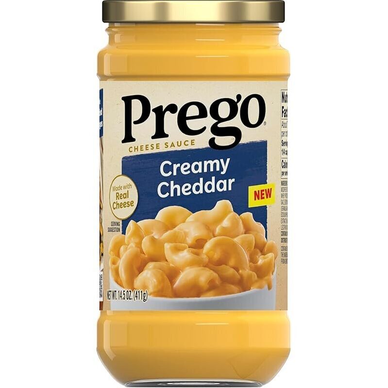Enhance Your Meals with Prego Creamy Cheddar Cheese Sauce