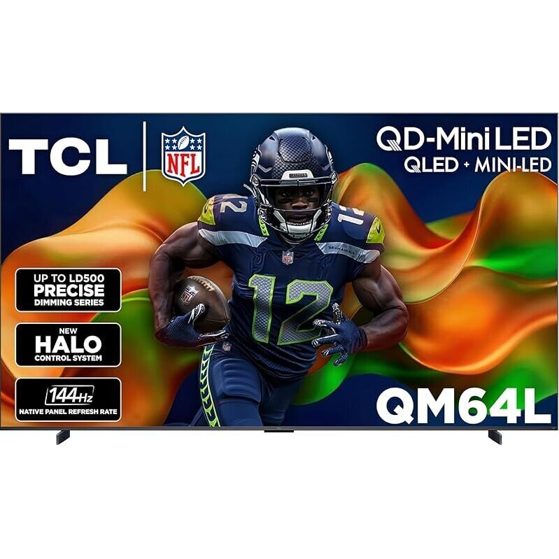 Immersive Home Theater: TCL 98QM64L 98-inch Mini LED QLED 4K HDR Smart Fire TV