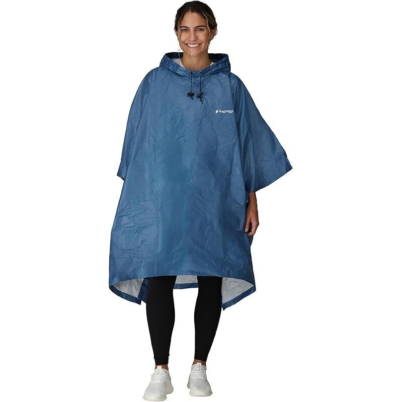 Ultra-lite2 Waterproof Breathable Rain Poncho - Durable, Lightweight, PFAS Free