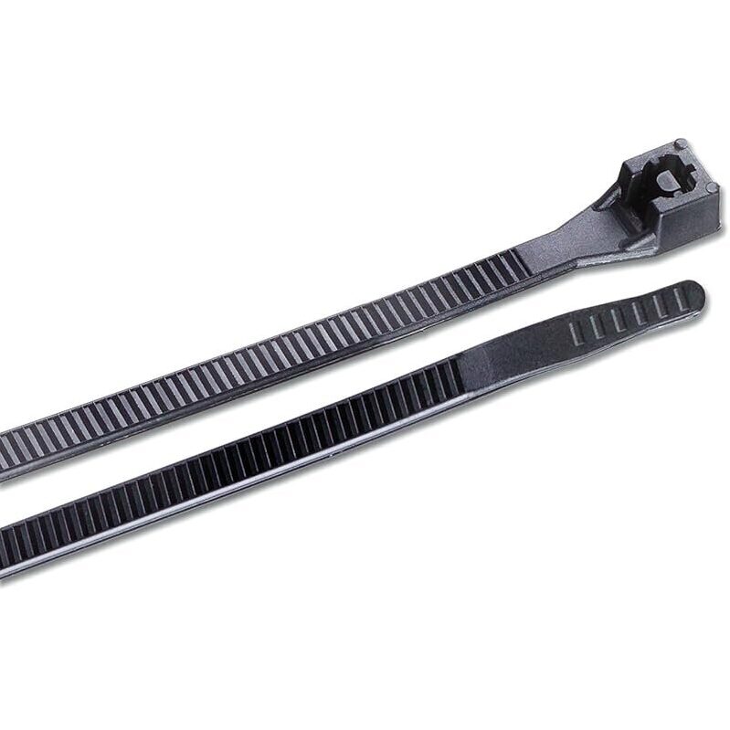 100-Pack Gardner Bender 46-310UVB DoubleLock Cable Ties, 11-Inch - Durable, High-Tensile Strength