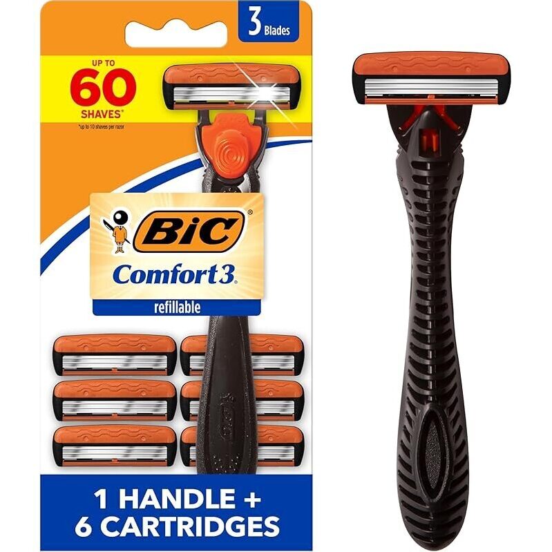 Get a Sharp, Smooth Shave with BIC Comfort 3 Razors