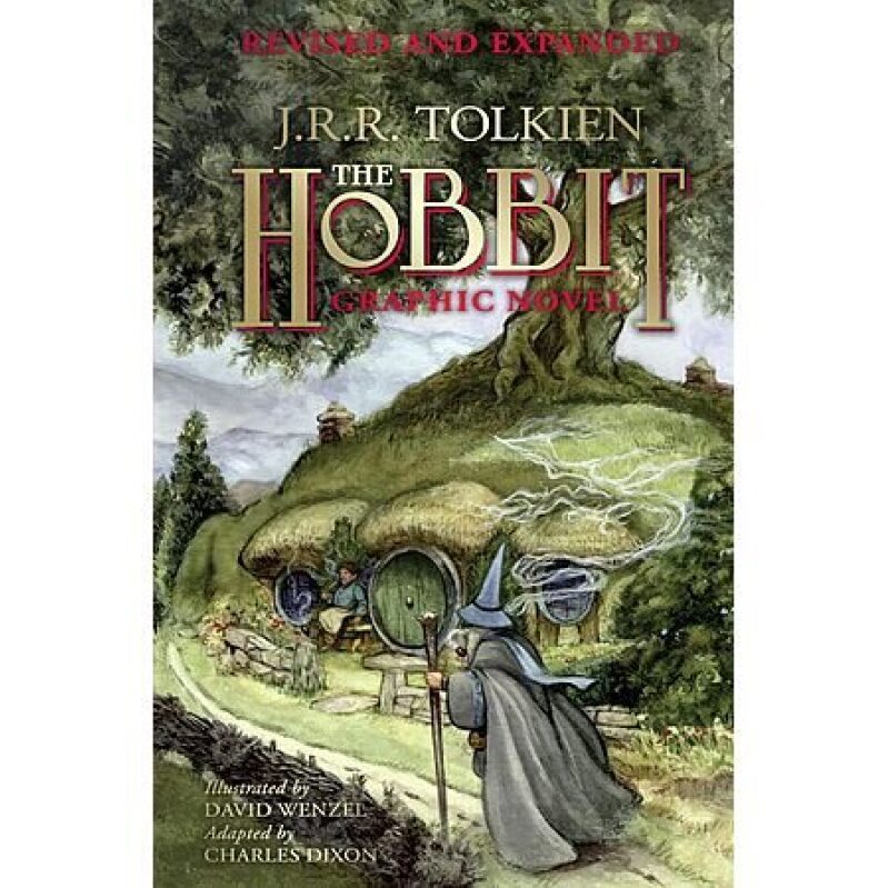 The Hobbit: A Graphic Novel - Revised and Expanded (Hardcover) - $12.51