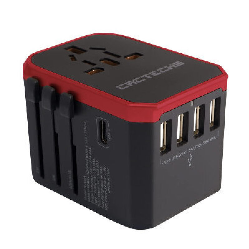 Global Universal Travel Adapter with USB Ports - CACTECHS