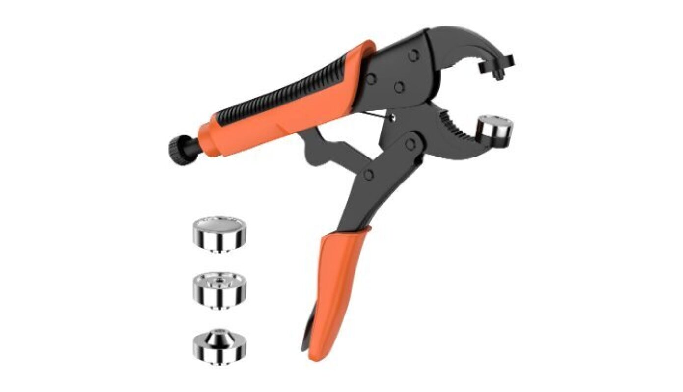 Heavy Duty Snap Fastener Tool for RV Installation