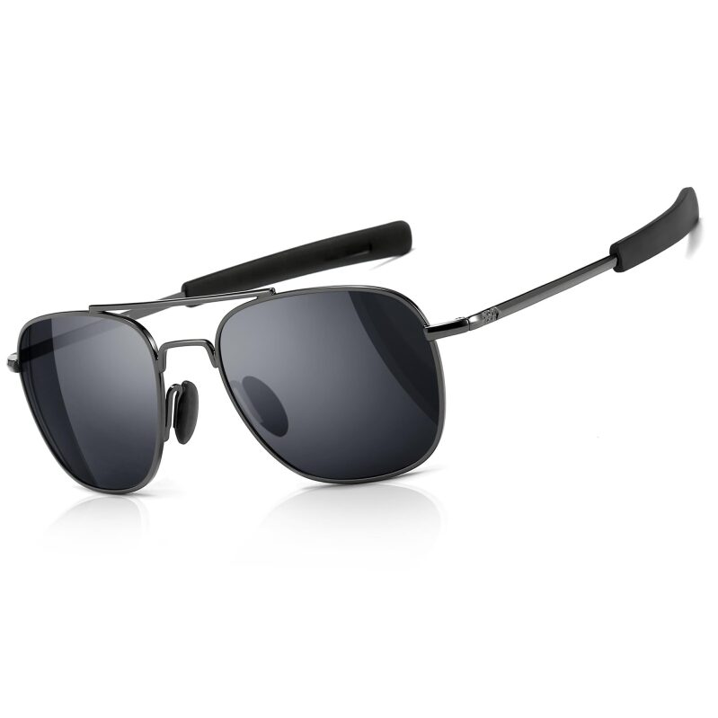 Military Aviator Polarized Sunglasses by Sungait