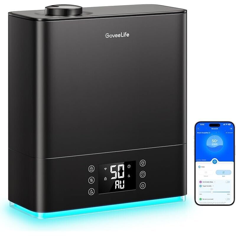 GoveeLife Top-Fill Cool Mist 6L Smart Humidifier