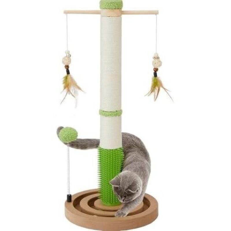 Affordable Cat Scratching Post with 26-Inch Height - Perfect for Feline Exercise