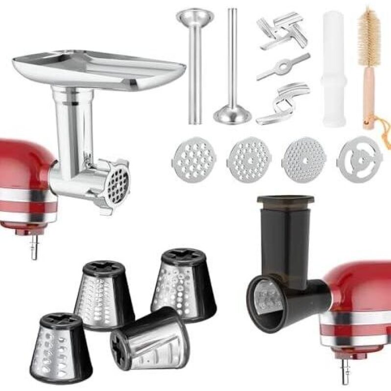 KitchenAid Multi-Functional Meat Grinder and Slicer Set - 50% Discount