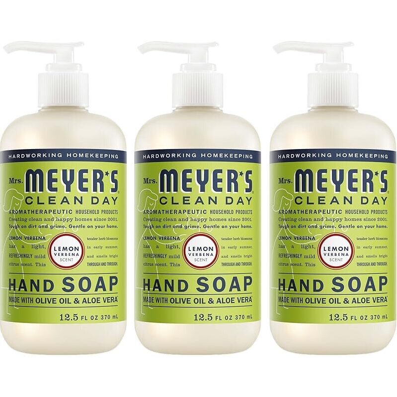 Fresh Lemon Verbena Hand Soap - 3-Pack