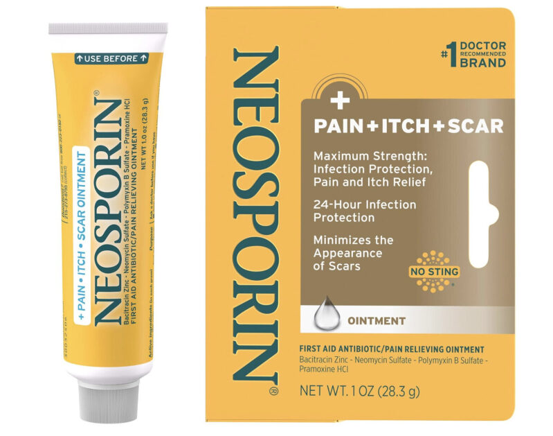 Triple Action Antiseptic Ointment for Pain, Itch, and Scar