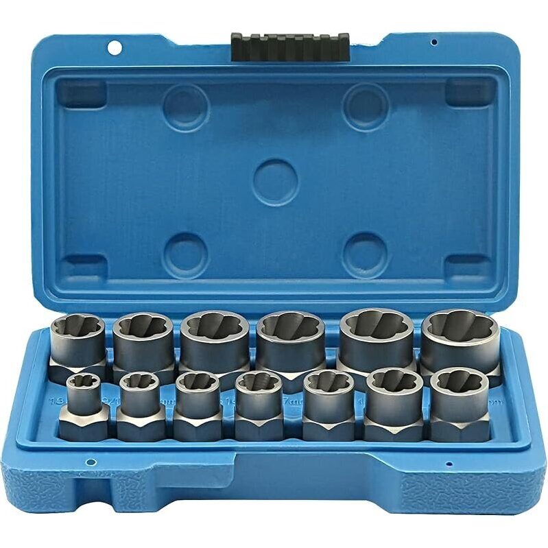 Gmtools 13Pcs Screw Extractor Set - Efficient Bolt Removal Solution